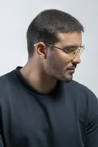 Компютърни очила GUNNAR White Wolf - Steel/Umber - Amber - image 4