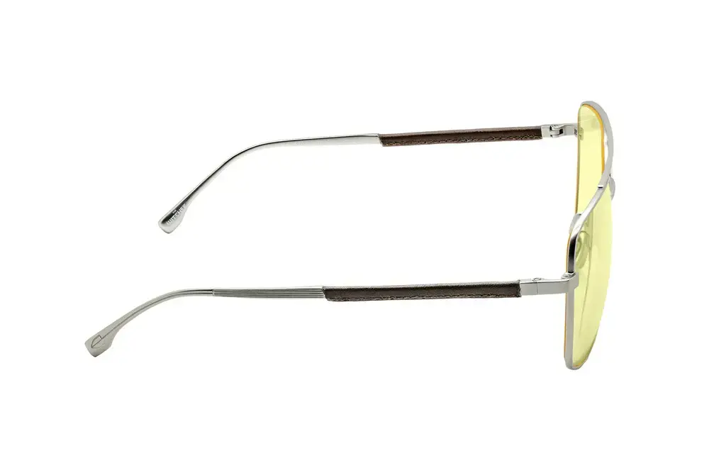 Компютърни очила GUNNAR White Wolf - Steel/Umber - Amber - image 5