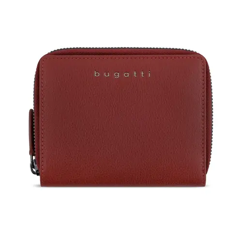 Portofel din piele pentru femei Bugatti Mira Ladies Zip Wallet, roșu - 1