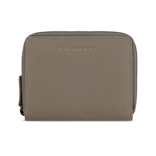 Γυναικείο δερμάτινο πορτοφόλι Bugatti Mira Ladies Zip Wallet, taupe - 1