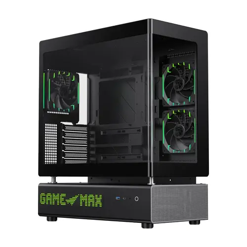 Gamemax кутия Case ATX - N90 BG - Addressable RGB, Modular Dual-Chamber - image 1