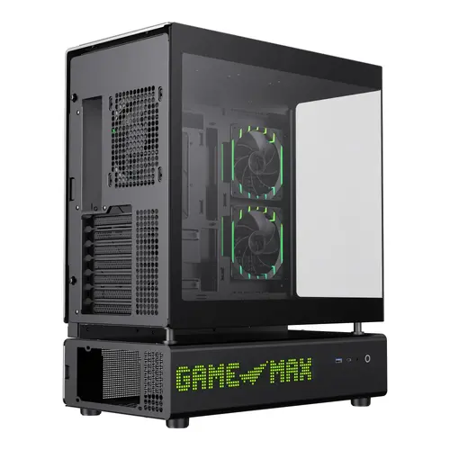 Gamemax кутия Case ATX - N90 BG - Addressable RGB, Modular Dual-Chamber - image 7