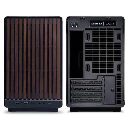 Кутия Lian Li DAN A3-mATX Wood Edition, Micro Tower - image 8