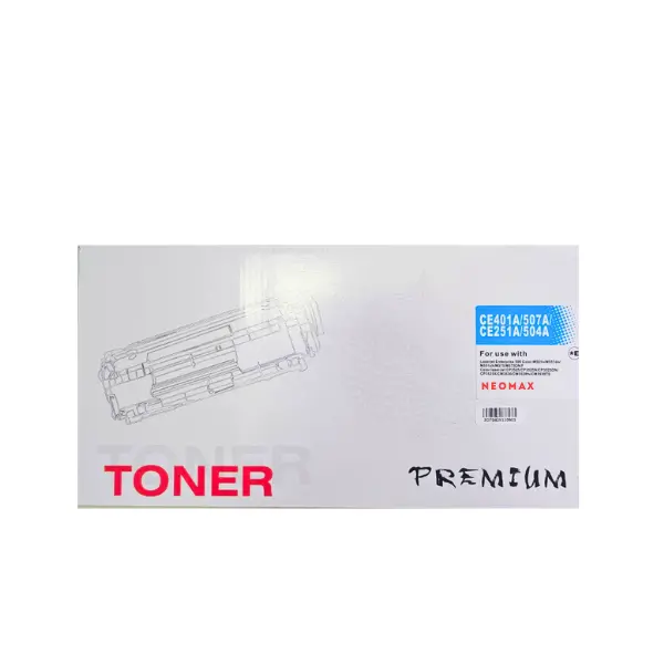 УНИВЕРСАЛНА КАСЕТА ЗА HP COLOR LASER JET Enterprise 500/M551 - /507A/504A/ - Cyan - CE401A/CE251A - PN HT-CE401A - NEOMAX