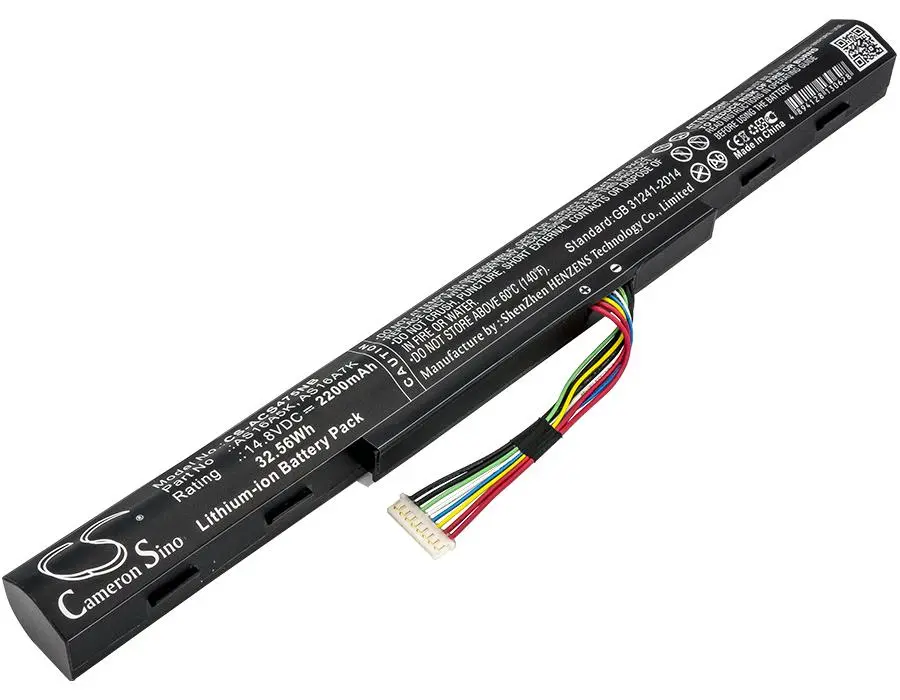 Батерия за лаптоп ACER Aspire E5 476G 53KY; Aspire E5-575-36BC; Aspire F5-522-65GG AS16A5K Liion 14.8V 2200mAh CAMERON SINO - image 1