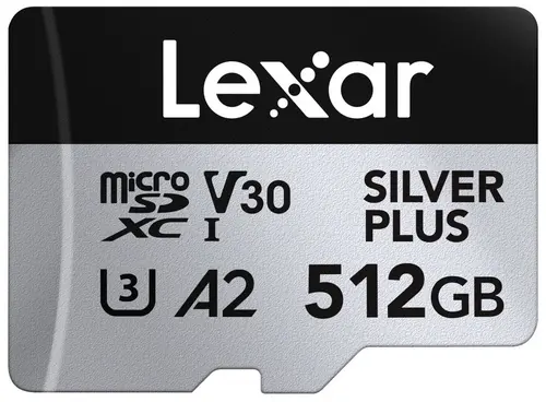 micro SDXC 512GB 205/150MB/s UHS-I,A2,V30,U3 LEXAR
