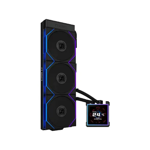 Охладител за процесор Lian Li HydroShift II LCD-S 360TL RGB - Черен