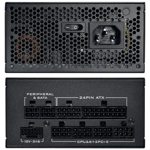 Захранващ блок Lian Li SP750 V2 Black 750W 80+ Gold PCIe 5.1, ATX 3.1 - image 4