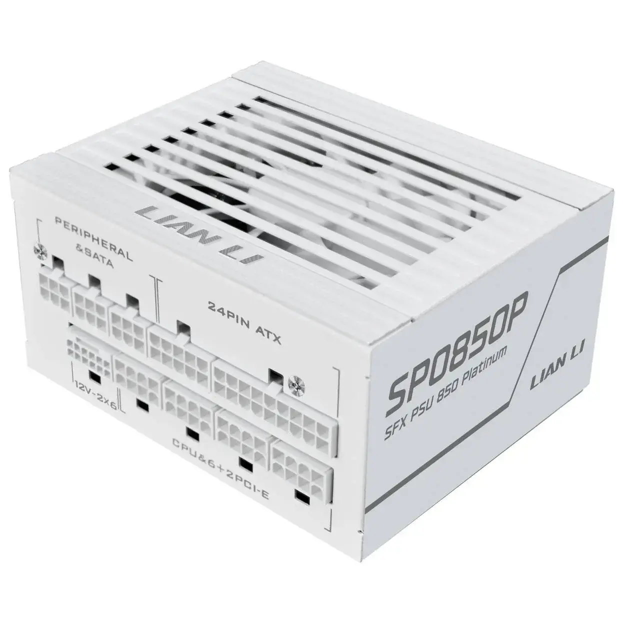 Sursă de alimentare Lian Li SP850 White 850W 80+ Platinum PCIe 5.1, ATX 3.1 - image 1