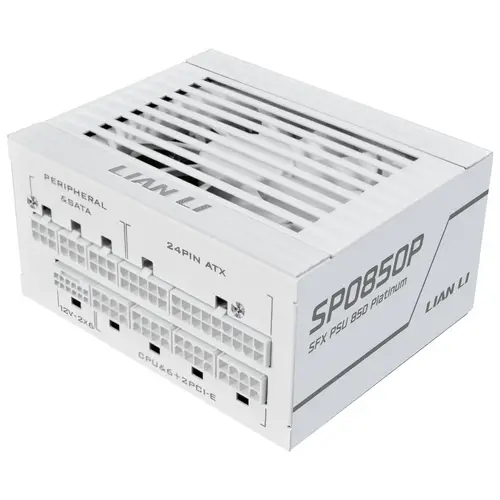 Захранващ блок Lian Li SP850 White 850W 80+ Platinum PCIe 5.1, ATX 3.1 - image 1