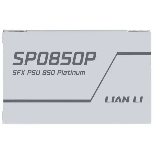 Sursă de alimentare Lian Li SP850 White 850W 80+ Platinum PCIe 5.1, ATX 3.1 - 3