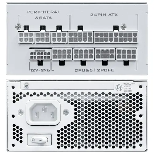 Sursă de alimentare Lian Li SP850 White 850W 80+ Platinum PCIe 5.1, ATX 3.1 - 4