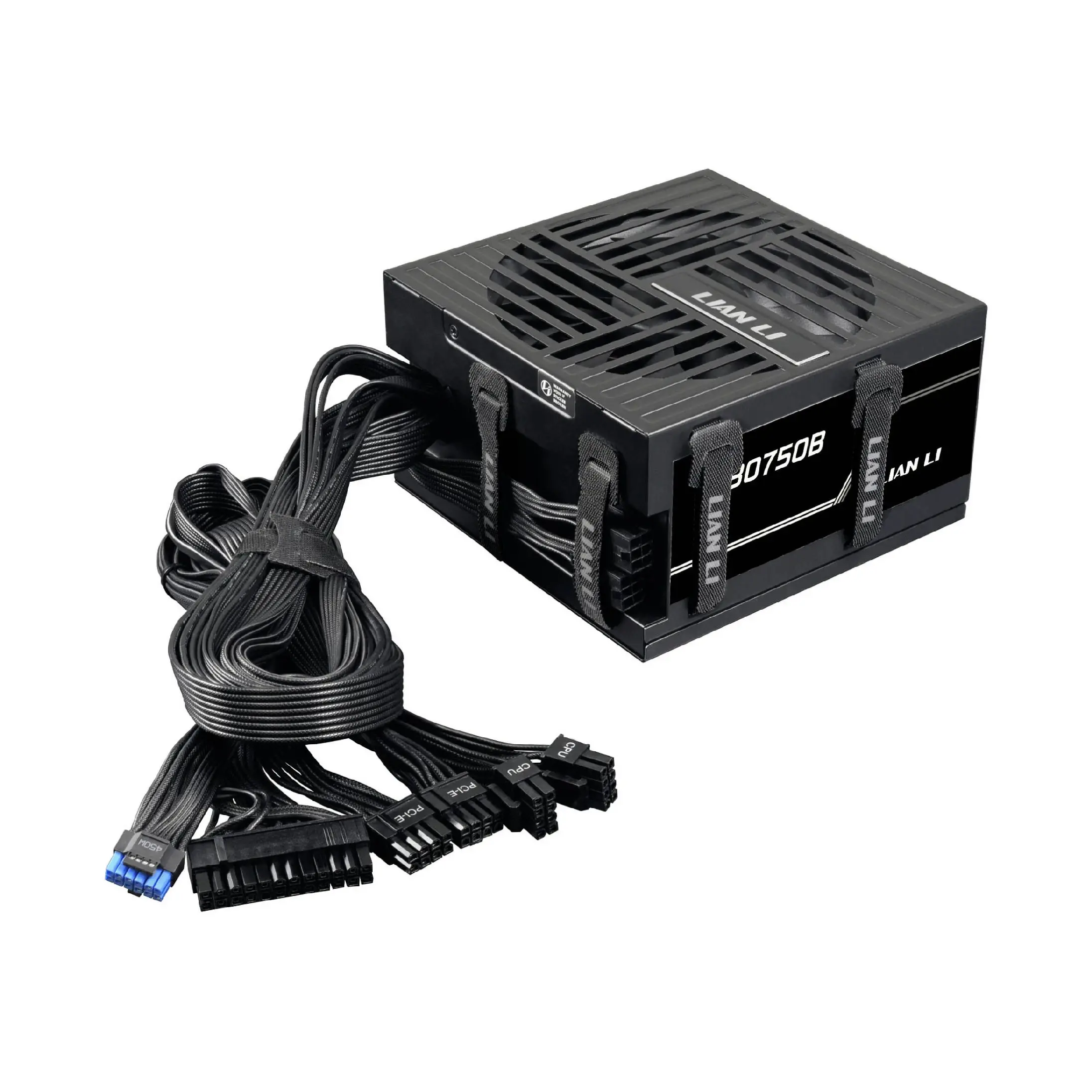 Захранващ блок Lian Li RB750B Black 750W 80+ Bronze PCIe 5.1, ATX 3.1 - image 1