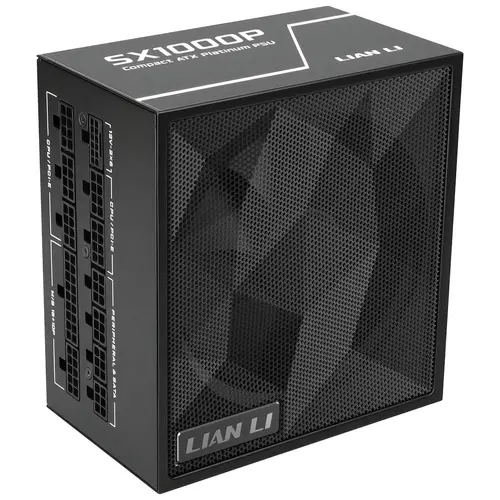 Захранващ блок Lian Li SX1000P Black 1000W 80+ Platinum PCIe 5.1, ATX 3.1