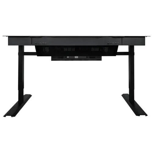 Компютърна кутия в бюро 2 в 1 Lian Li DK07 - Black - image 3