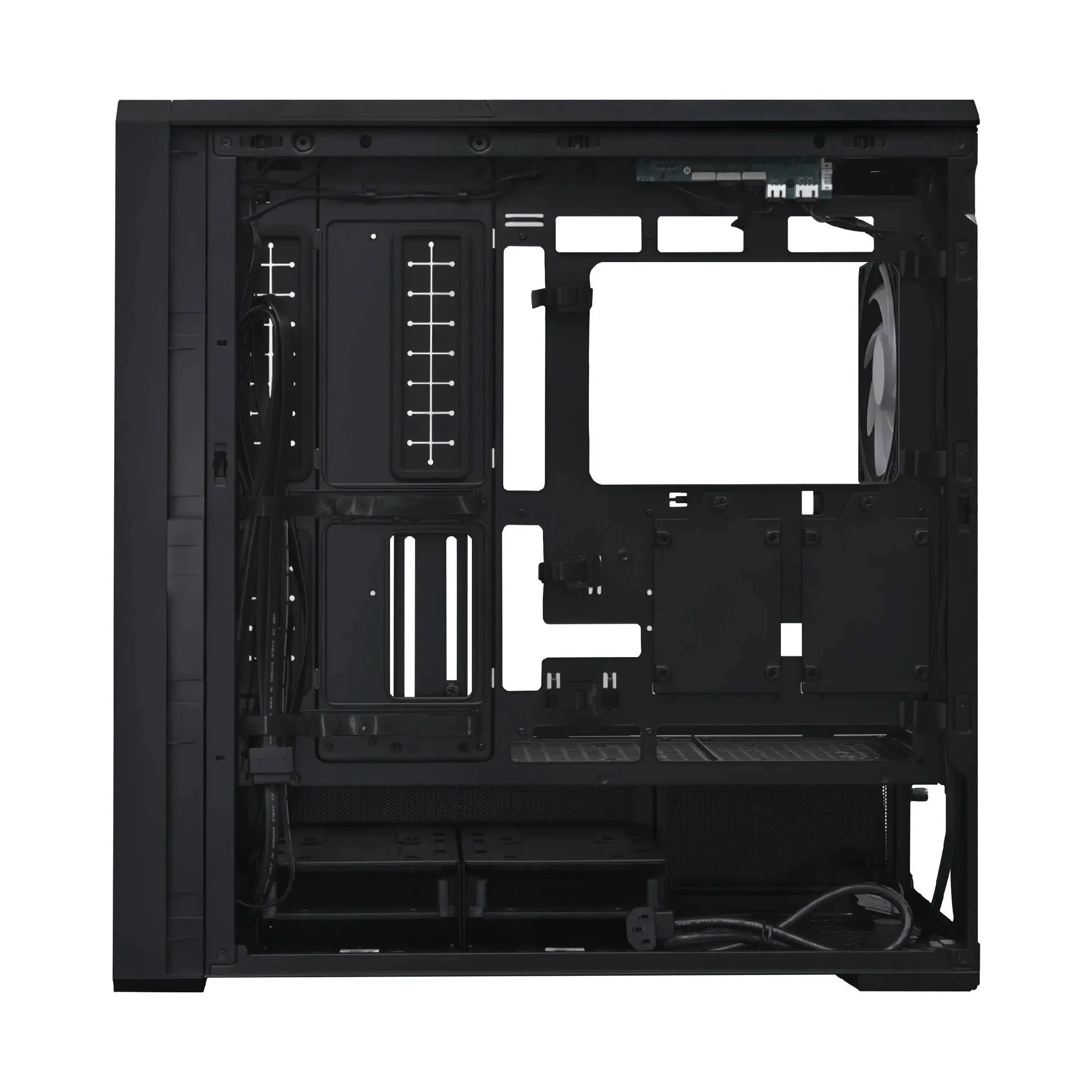 Кутия Lian Li LANCOOL 217 INF RGB Mid-Tower, Tempered Glass - Черна - image 9