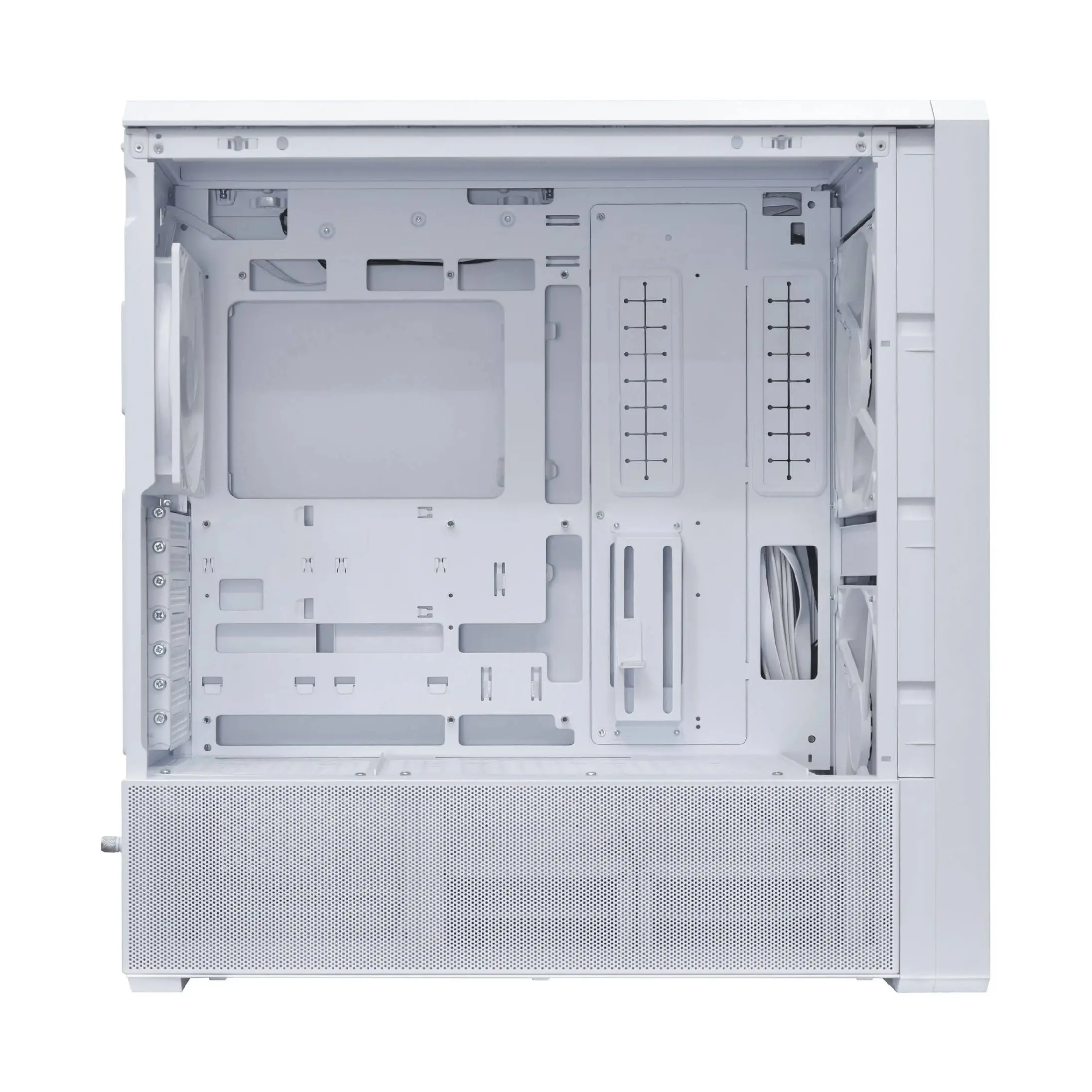 Кутия Lian Li LANCOOL 217 INF RGB Mid-Tower, Tempered Glass - Бял - image 5