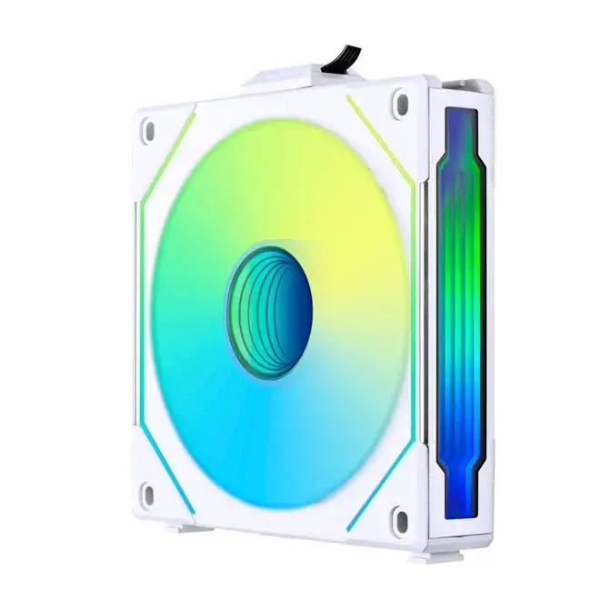 Комплект Вентилатори Lian-Li UNI SL-INF 120 ARGB Reverse Blade PWM + Контролер - White - image 2