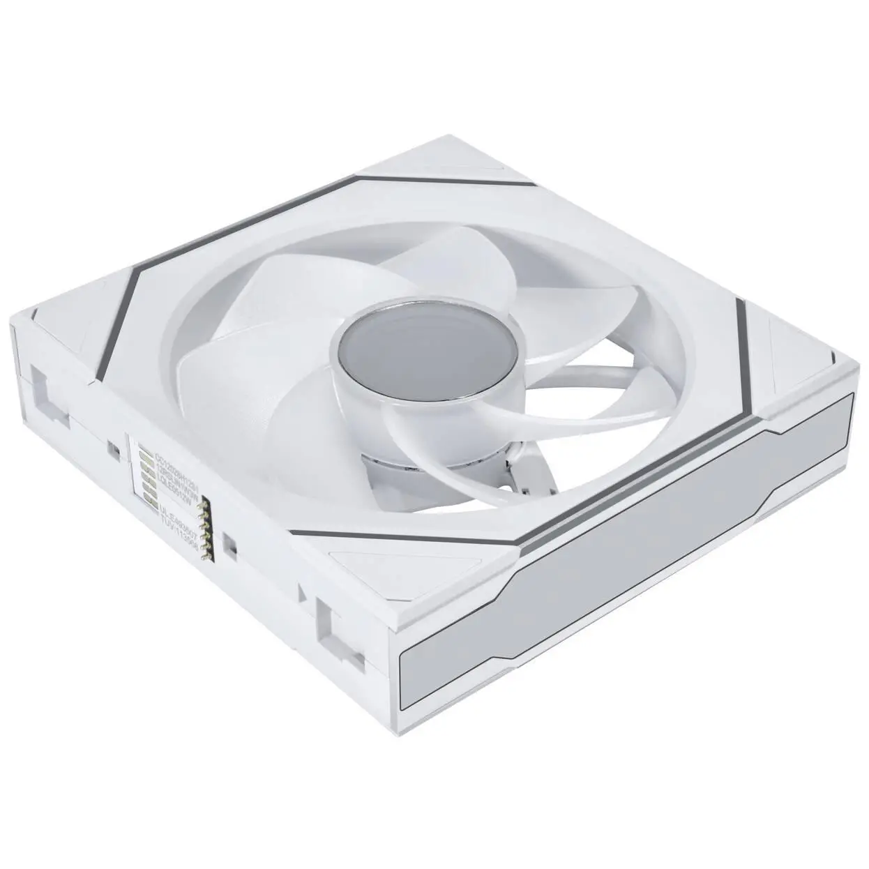 Вентилатор Lian Li UNI FAN SL-INF Wireless ARGB PWM - Reverse Blade, 120 mm Бял - image 1