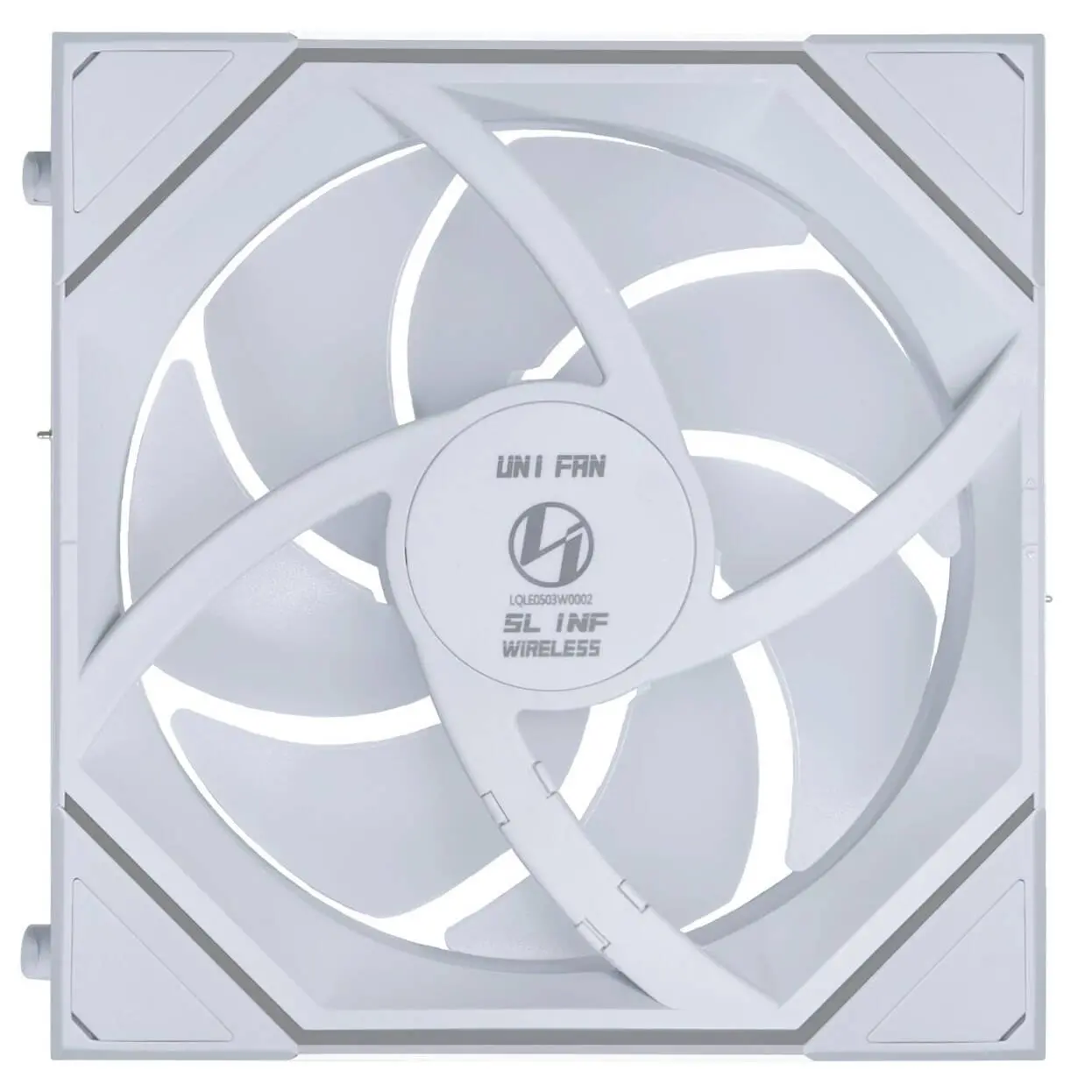 Ανεμιστήρας Lian Li UNI FAN SL-INF Wireless ARGB PWM - Αντίστροφα πτερύγια, 120 mm Λευκό - image 4
