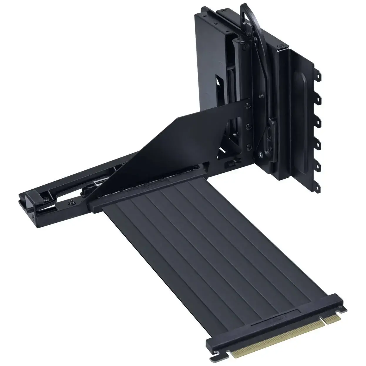 Брекет за вертикален монтаж на GPU Lian Li VG4-5-V4 Riser cable PCIe 5.0 - Black - image 3