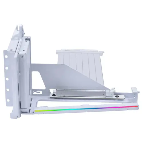 Брекет за вертикален монтаж на GPU Lian Li VG4-5-V4 Riser cable PCIe 5.0 - White - image 1