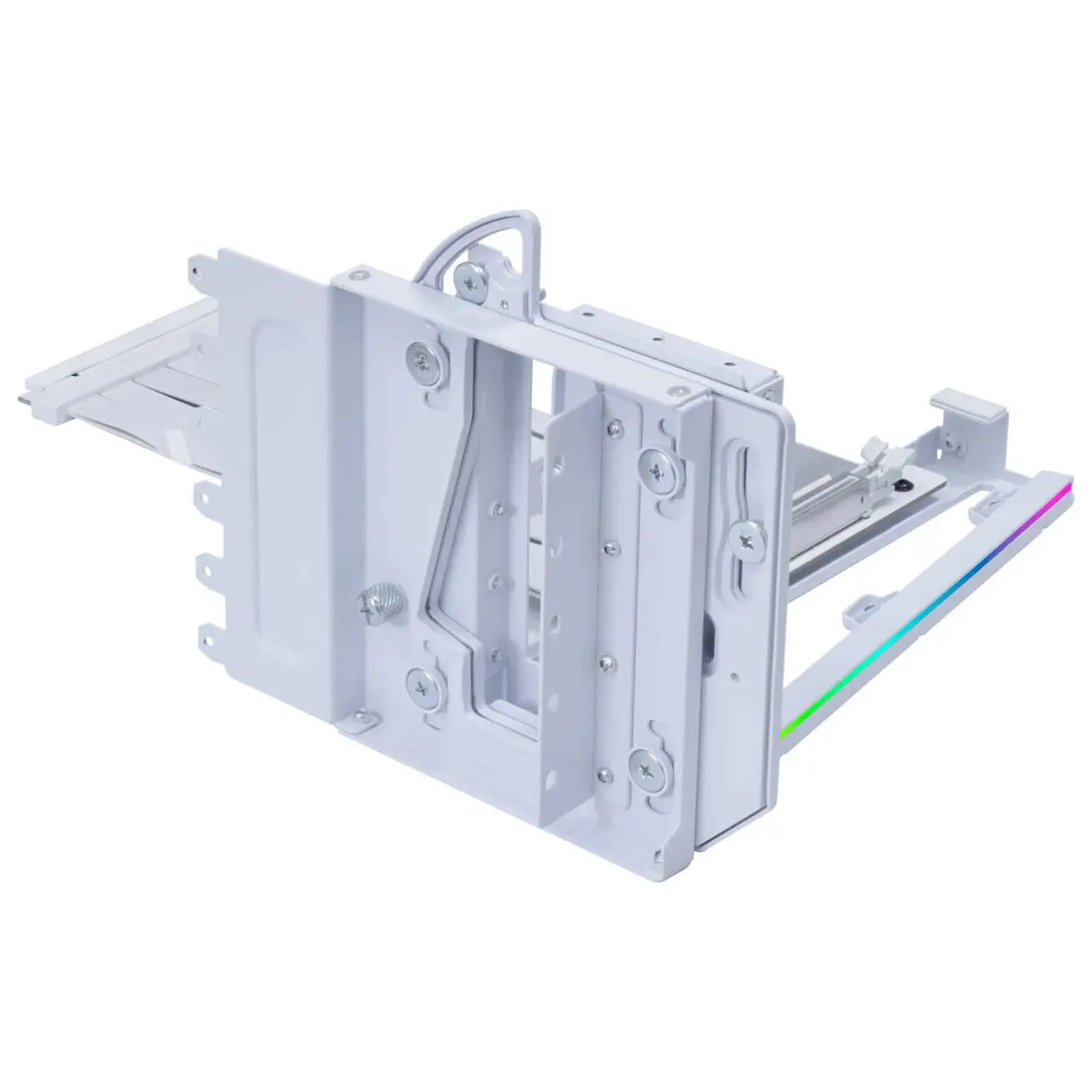 Брекет за вертикален монтаж на GPU Lian Li VG4-5-V4 Riser cable PCIe 5.0 - White - image 2