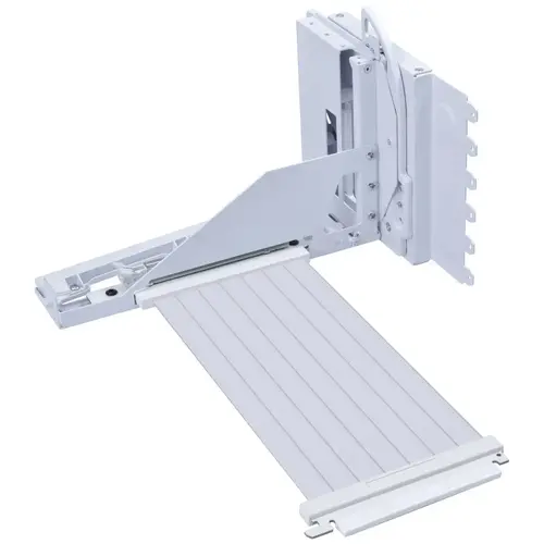 Брекет за вертикален монтаж на GPU Lian Li VG4-5-V4 Riser cable PCIe 5.0 - White - image 3