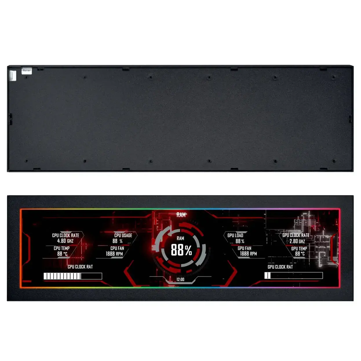 Команден панел Lian Li 8.8" Universal Screen - Black - image 2