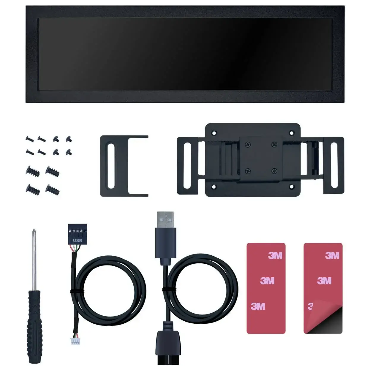 Команден панел Lian Li 8.8" Universal Screen - Black - image 4