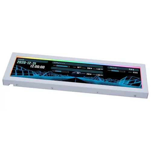 Команден панел Lian Li 8.8" Universal Screen - White - image 1