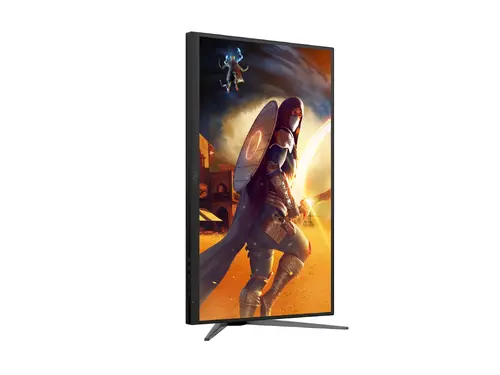 Οθόνη, AOC U27G4XM, 27" Fast IPS MiniLED, 3840x2160@160Hz, 1ms GtG, 1200cd/m2, 1000:1, 80M:1 DCR, Adaptive Sync, FlickerFree, Low Blue Mode, Κλίση - 9