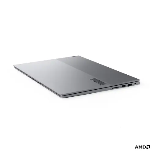 Лаптоп, Lenovo ThinkBook 16 G9 AMD Ryzen 7 250 (up to 5.1GHz, 16MB), 32GB (16+16) SODIMM DDR5-5600, 512GB SSD, 16" WUXGA (1920x1200) IPS AG, AMD Radeon 780M Graphics, FHD&IR Cam, Backlit KB, WLAN, BT, 3 cell, DOS, 3Y CCI - image 3