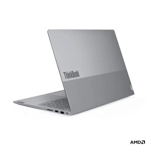 Лаптоп, Lenovo ThinkBook 16 G9 AMD Ryzen 7 250 (up to 5.1GHz, 16MB), 32GB (16+16) SODIMM DDR5-5600, 512GB SSD, 16" WUXGA (1920x1200) IPS AG, AMD Radeon 780M Graphics, FHD&IR Cam, Backlit KB, WLAN, BT, 3 cell, DOS, 3Y CCI - image 4