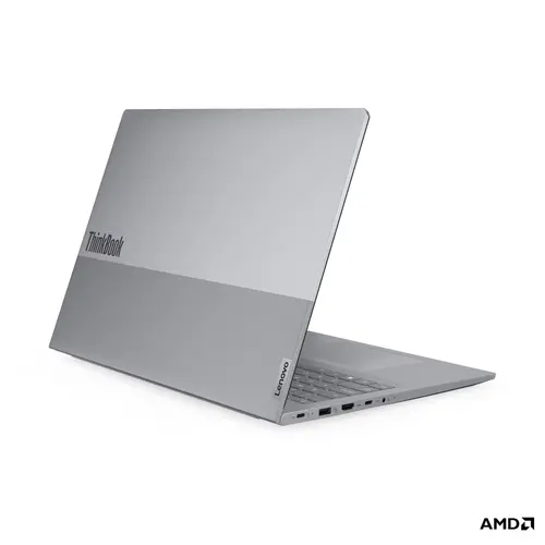 Лаптоп, Lenovo ThinkBook 16 G9 AMD Ryzen 7 250 (up to 5.1GHz, 16MB), 32GB (16+16) SODIMM DDR5-5600, 512GB SSD, 16" WUXGA (1920x1200) IPS AG, AMD Radeon 780M Graphics, FHD&IR Cam, Backlit KB, WLAN, BT, 3 cell, DOS, 3Y CCI - image 5