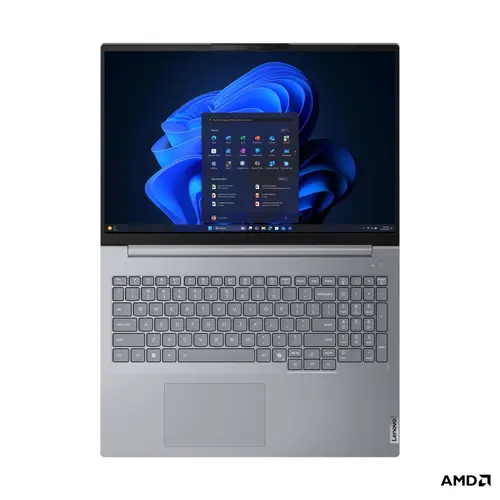 Лаптоп, Lenovo ThinkBook 16 G9 AMD Ryzen 7 250 (up to 5.1GHz, 16MB), 32GB (16+16) SODIMM DDR5-5600, 512GB SSD, 16" WUXGA (1920x1200) IPS AG, AMD Radeon 780M Graphics, FHD&IR Cam, Backlit KB, WLAN, BT, 3 cell, DOS, 3Y CCI - image 7