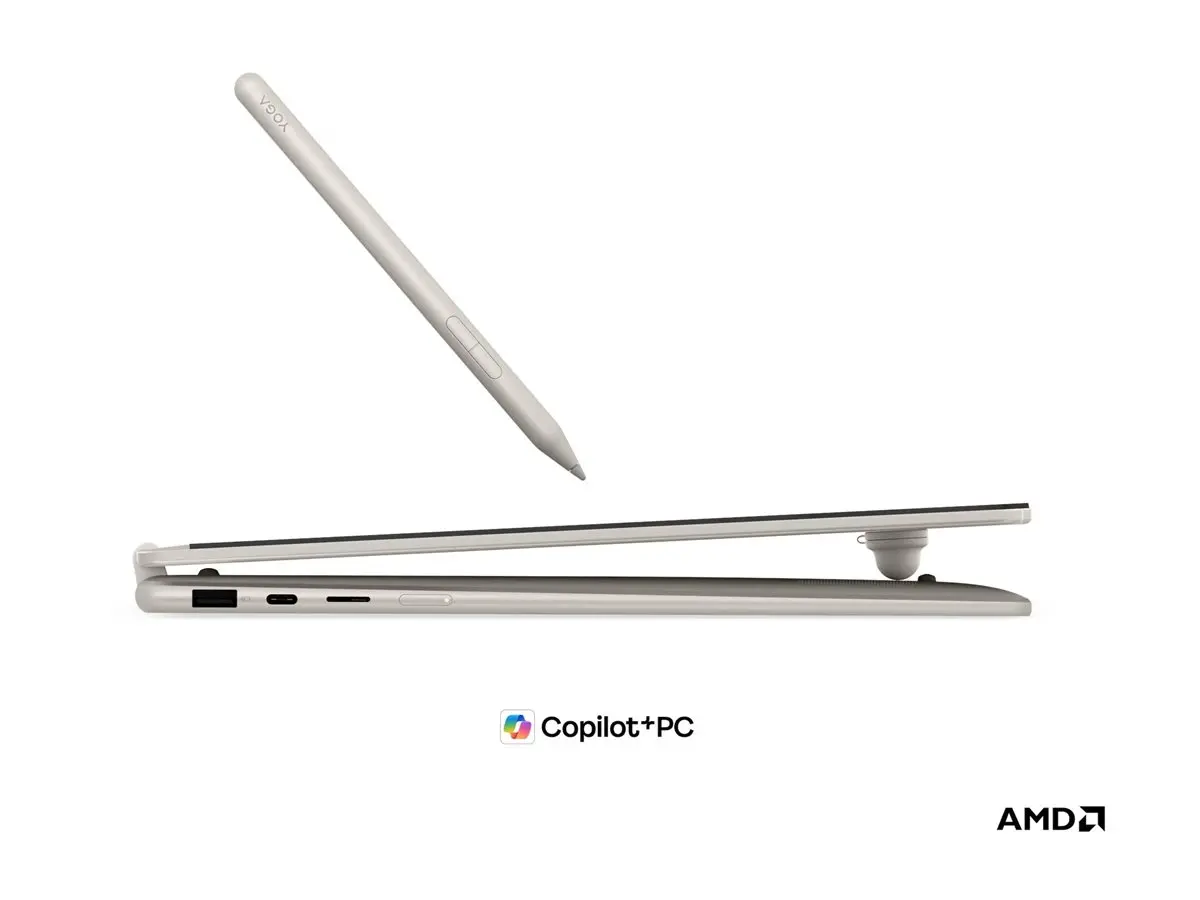 LENOVO Yoga 7 2-in-1 AMD Ryzen AI 7 445 16inch 2.8K OLED 500N Touch 32GB DDR5 1TB W11H Seashell 3y + Pen - image 6