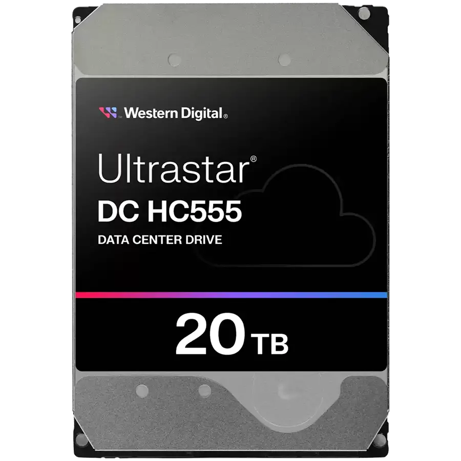 Σκληρός δίσκος HDD για server WD/HGST ULTRASTAR DC HC555 (3.5’’, 20TB, 512MB, 7200RPM, SATA 6Gb/s, 512E SE NP3) SKU: 0B48724