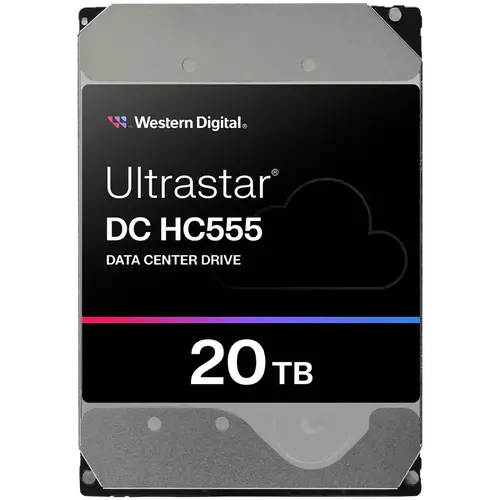 HDD Server WD/HGST ULTRASTAR DC HC555 (3.5’’, 20TB, 512MB, 7200RPM, SATA 6Gb/s, 512E SE NP3) SKU: 0B48724