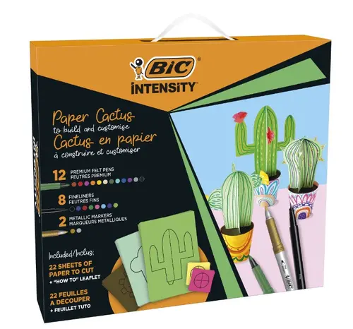 Set mixt de colorat Cactus BIC - 1