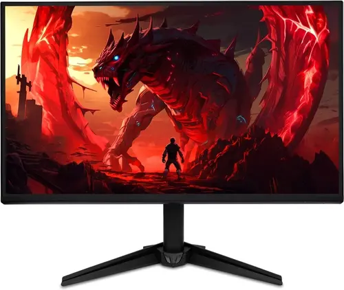 Монитор, Acer Nitro QG241YP6bmipx, 60cm 23.8'' FHD (1920x1080) IPS, ZeroFrame, 144Hz, 1ms(VRB), 250nits, 100M:1, HDMI, DP, Audio out, Speakers, FreeSync,Tilt, BluelightShield, Vesa, Black - image 1