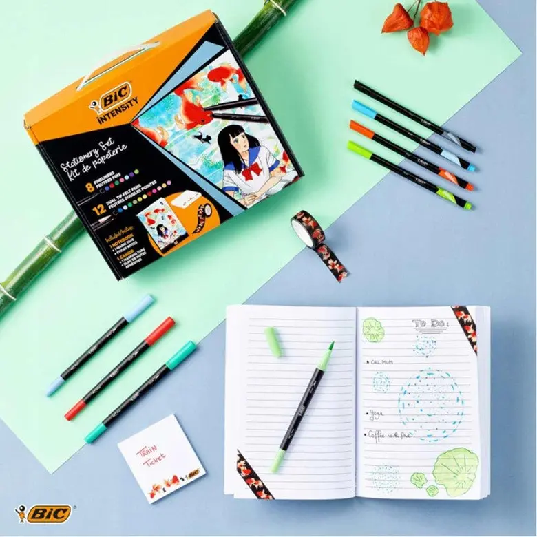 Μικτό σετ ζωγραφικής Manga BIC - image 1