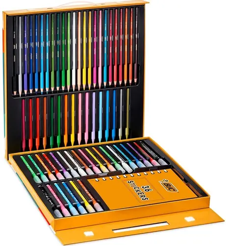 КОМПЛЕКТ ACTIVITY CASE ЗА ОЦВЕТЯВАНЕ BIC - image 1