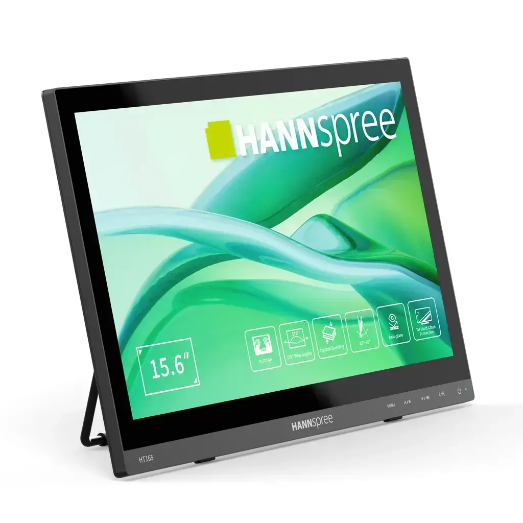 Портативен тъч Монитор Hannspree HT165HPB - 15.6" IPS FHD(1920x1080), HDMI, VGA - image 3