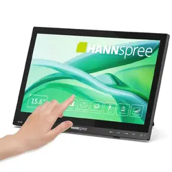 Портативен тъч Монитор Hannspree HT165HPB - 15.6