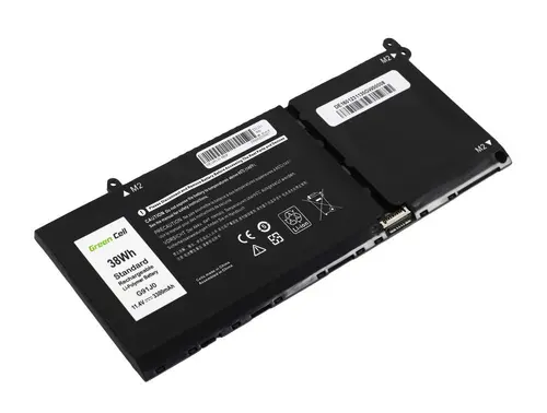 Батерия за лаптоп  Dell Latitude 3320 3330 3520 Inspiron 15 3511 3525 5510 G91J0  11.4V 3300mAh LiPo GREEN CELL - image 1