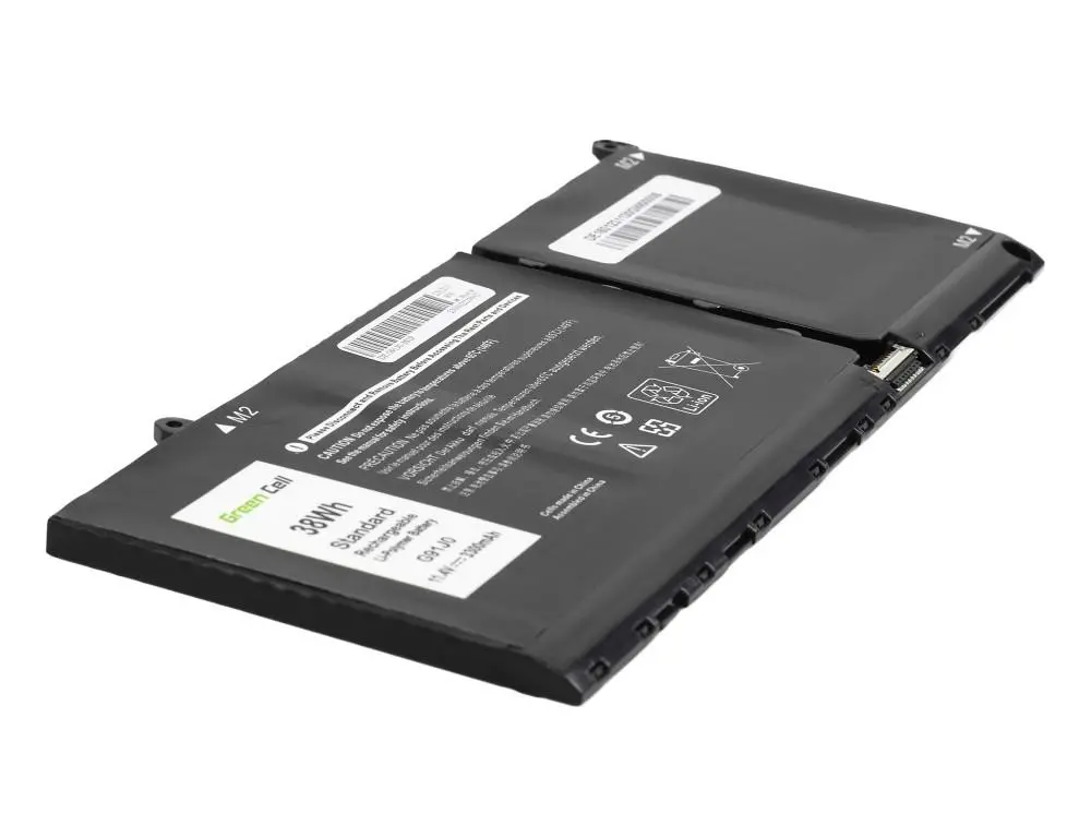 Батерия за лаптоп Dell Latitude 3320 3330 3520 Inspiron 15 3511 3525 5510 G91J0 11.4V 3300mAh LiPo GREEN CELL - image 3