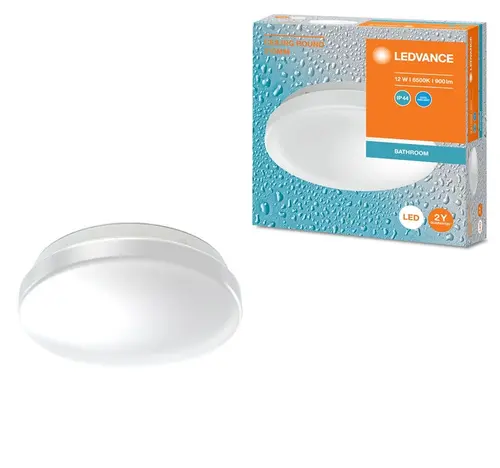 LED ЛАМПА CEILING ROUND 210 12W 865 IP44 LEDVANCE