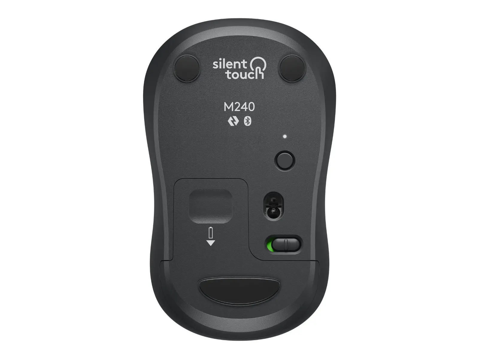 МИШКА LOGITECH M240 SILENT - RF Wireless / Bluetooth - Wireless / Безжична - Graphit - PN 910-007119 - image 5