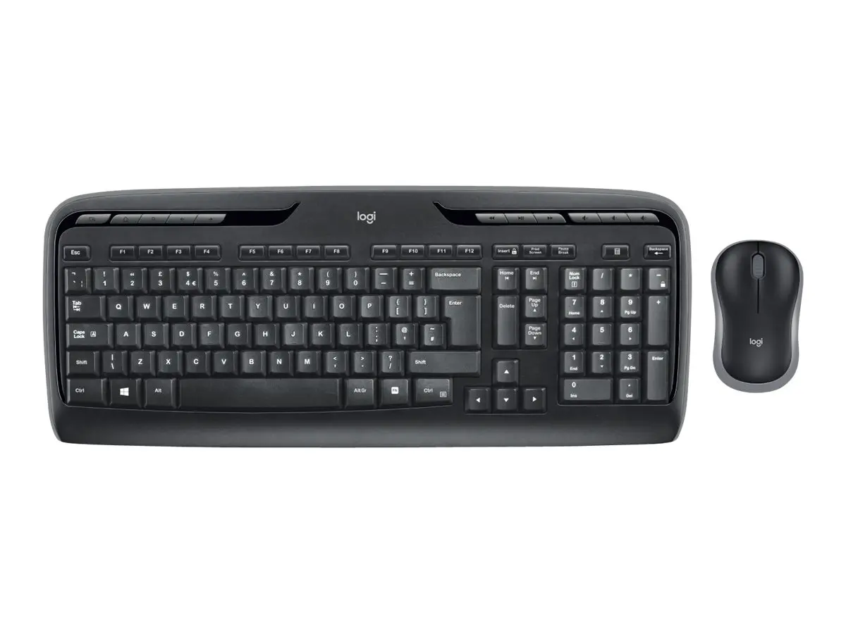 КОМПЛЕКТ МИШКА + КЛАВИАТУРА LOGITECH MK330 US - Wireless / Безжична - С БДС КИРИЛИЗАЦИЯ (WITH BDS CYRILLIC) - Black - PN 920-003989